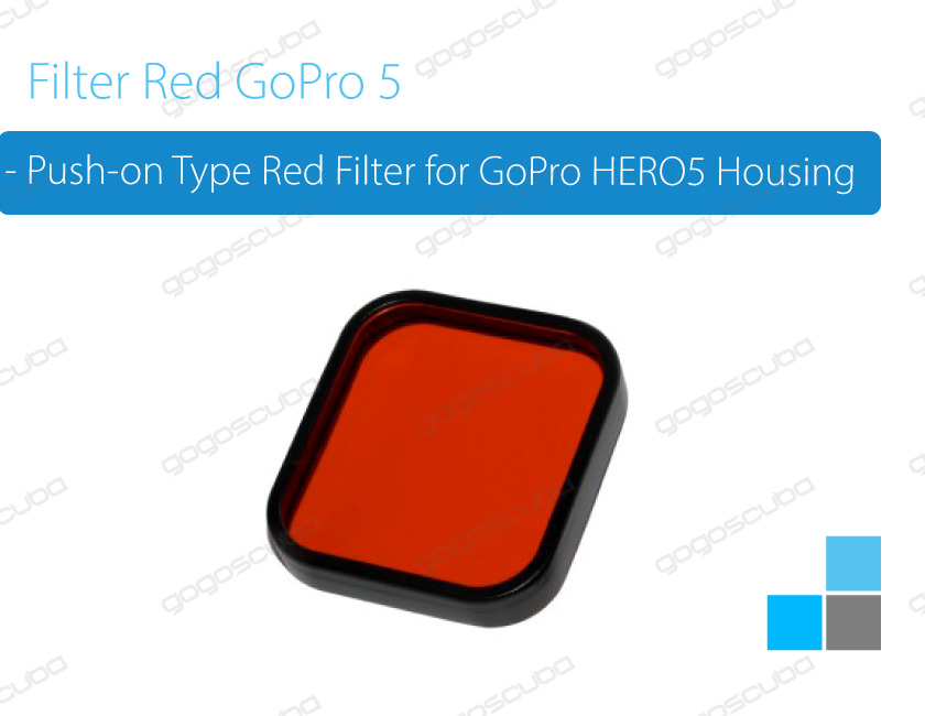 濾鏡- 紅色 GoPro 5